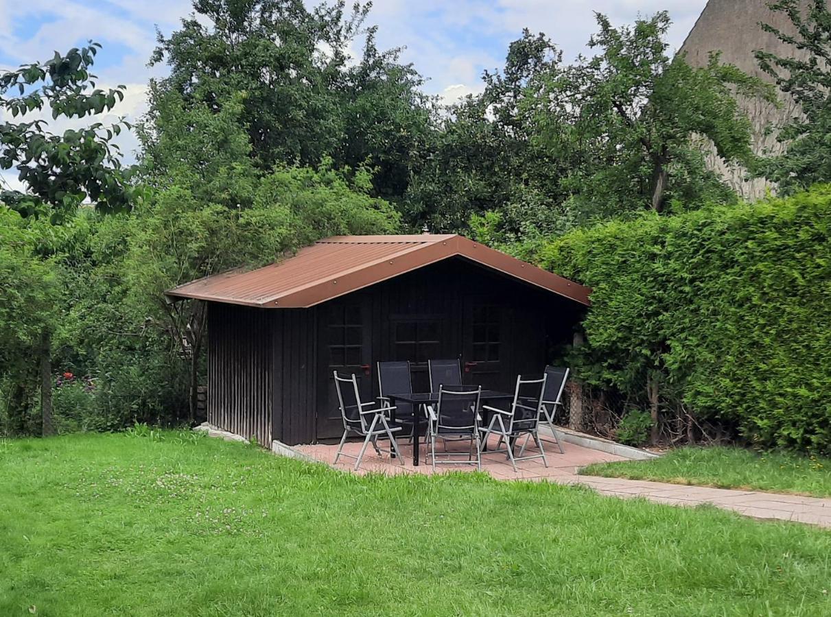 Ferienwohnung Kopold "Im Alten Schulhaus" Pottmes Экстерьер фото